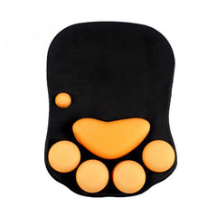 Comfortable Office Desk Cat Paw Wrist Support Mouse Pad - VirtuousWares:Global