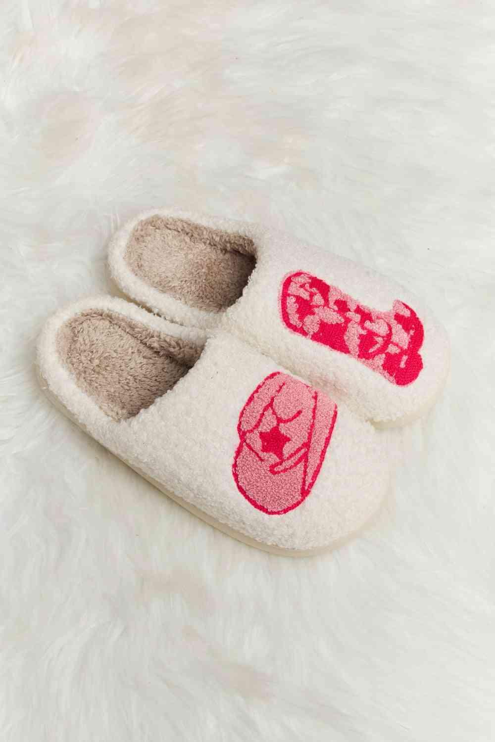 Comfy Cozy Plush Slide Slippers - VirtuousWares:Global