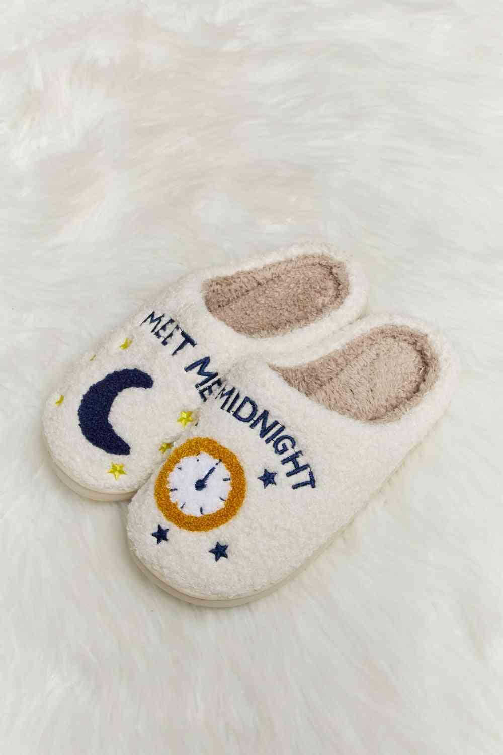 Comfy Cozy Plush Slide Slippers - VirtuousWares:Global