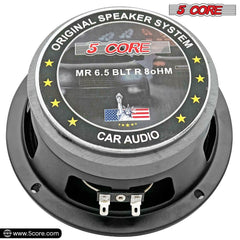 Copy of 5 Core 2pcs Speaker Woofer with Super Bullet Tweeter, Max - VirtuousWares:Global