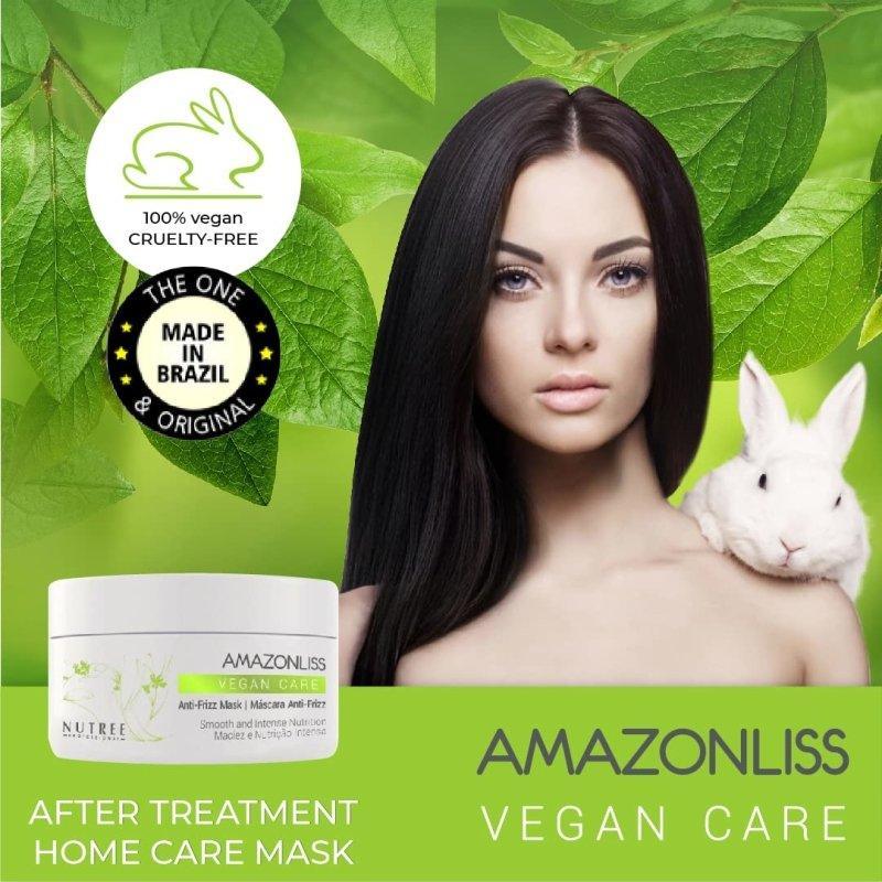 Copy of Amazonliss Vegan Care Anti Frizz Mask 8.45 fl. oz. - VirtuousWares:Global