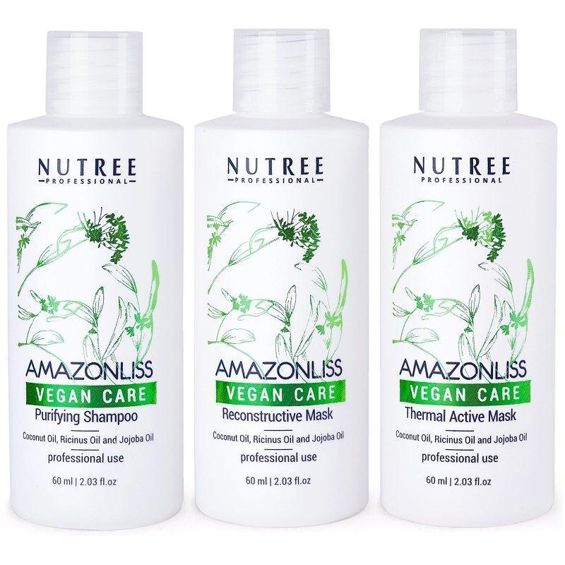 Copy of Amazonliss Vegan Keratin Hair Treatment Set 2.03 fl oz - VirtuousWares:Global