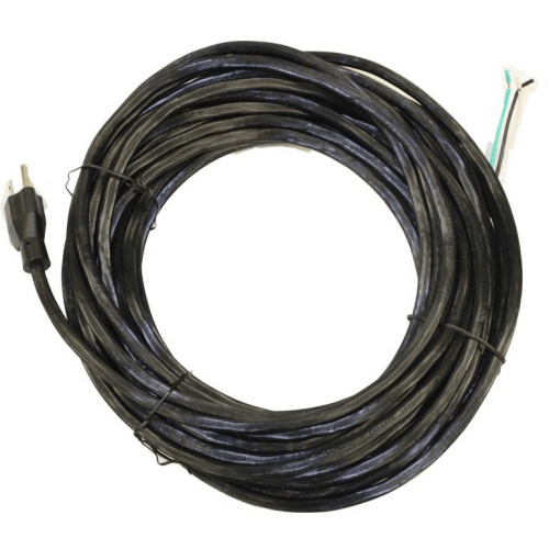 Cord, 50' Black 18/3 SJT Commercial 50 Ft - VirtuousWares:Global