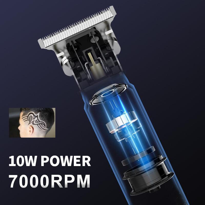 Cordless Electric Hair Clipper for Men Haircut Trimmer USB - VirtuousWares:Global