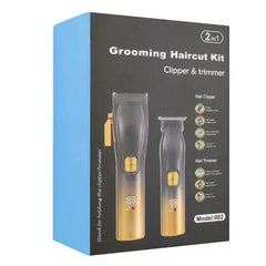 Cordless Rechargeable Low Noise Professional Hair Clippers and Detail - VirtuousWares:Global