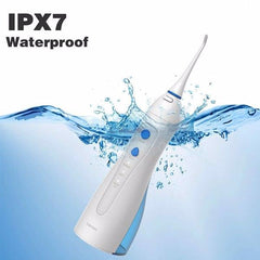 Cordless Water Flosser Dental Oral Irrigator Portable Wireless Charge - VirtuousWares:Global
