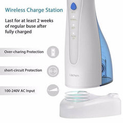 Cordless Water Flosser Dental Oral Irrigator Portable Wireless Charge - VirtuousWares:Global