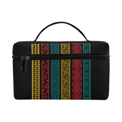 Cosmetic Bag, Geometric - Multicolortravel Case - VirtuousWares:Global