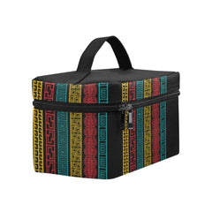 Cosmetic Bag, Geometric - Multicolortravel Case - VirtuousWares:Global