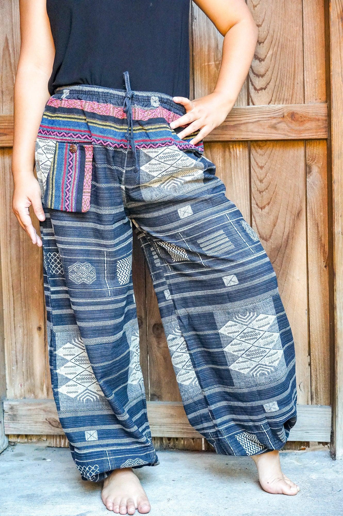 Cotton Women Tribal Boho Pants Hippie Pants - VirtuousWares:Global