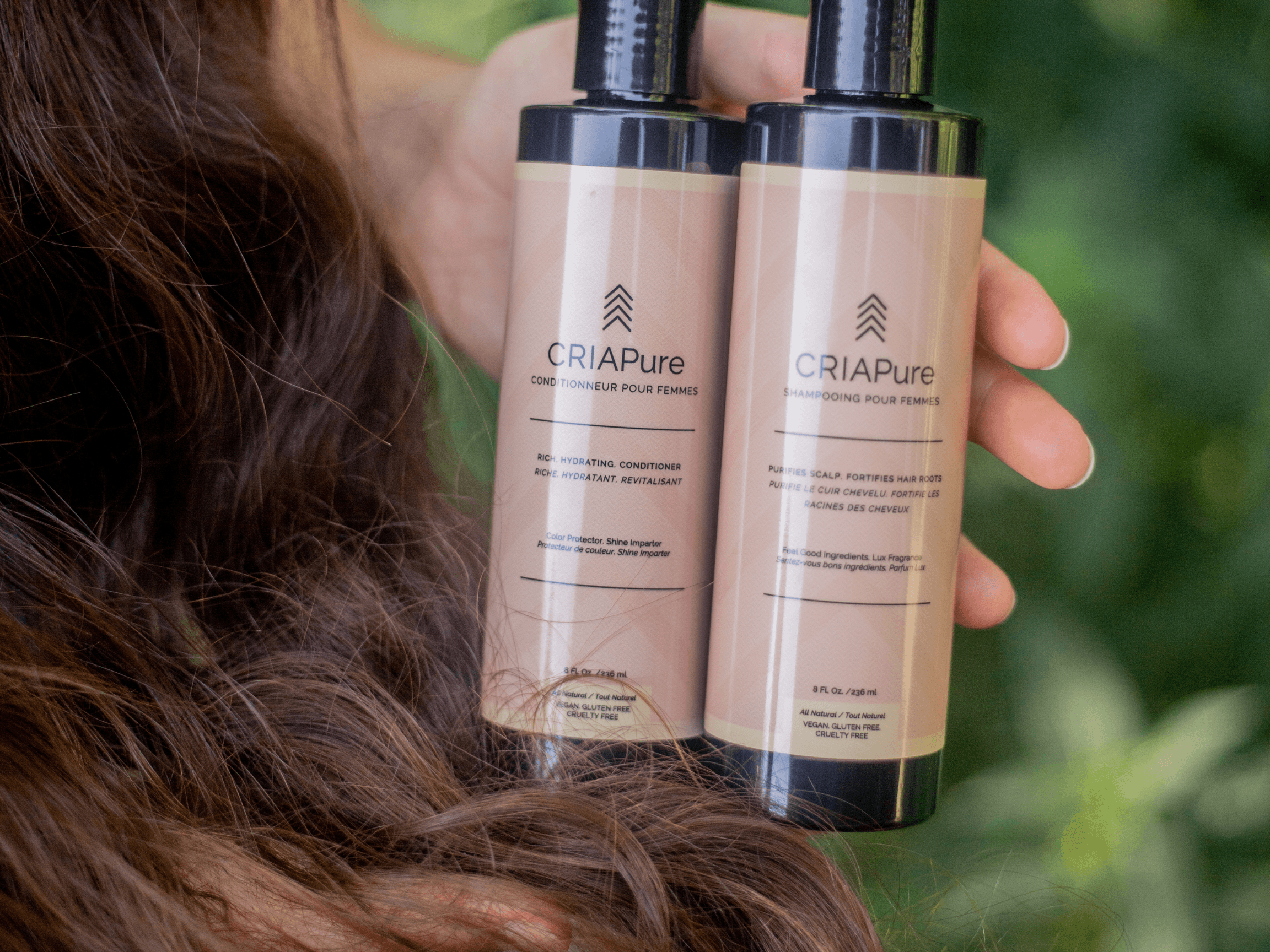 CRIAPure Shampoo and Conditioner For Women - VirtuousWares:Global