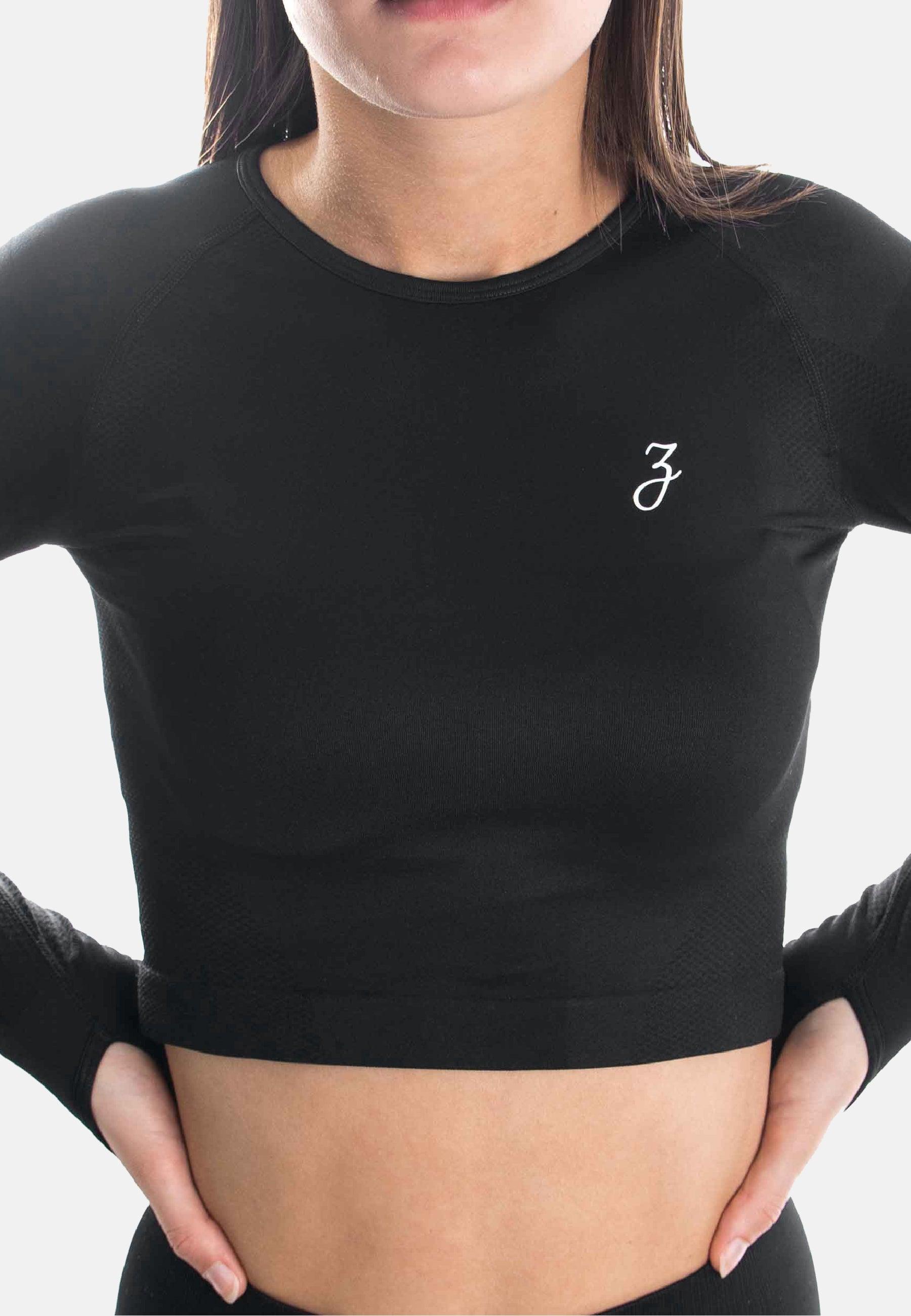 Crop Sleeve Dynamic - black - Damen - VirtuousWares:Global