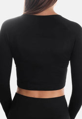 Crop Sleeve Dynamic - black - Damen - VirtuousWares:Global