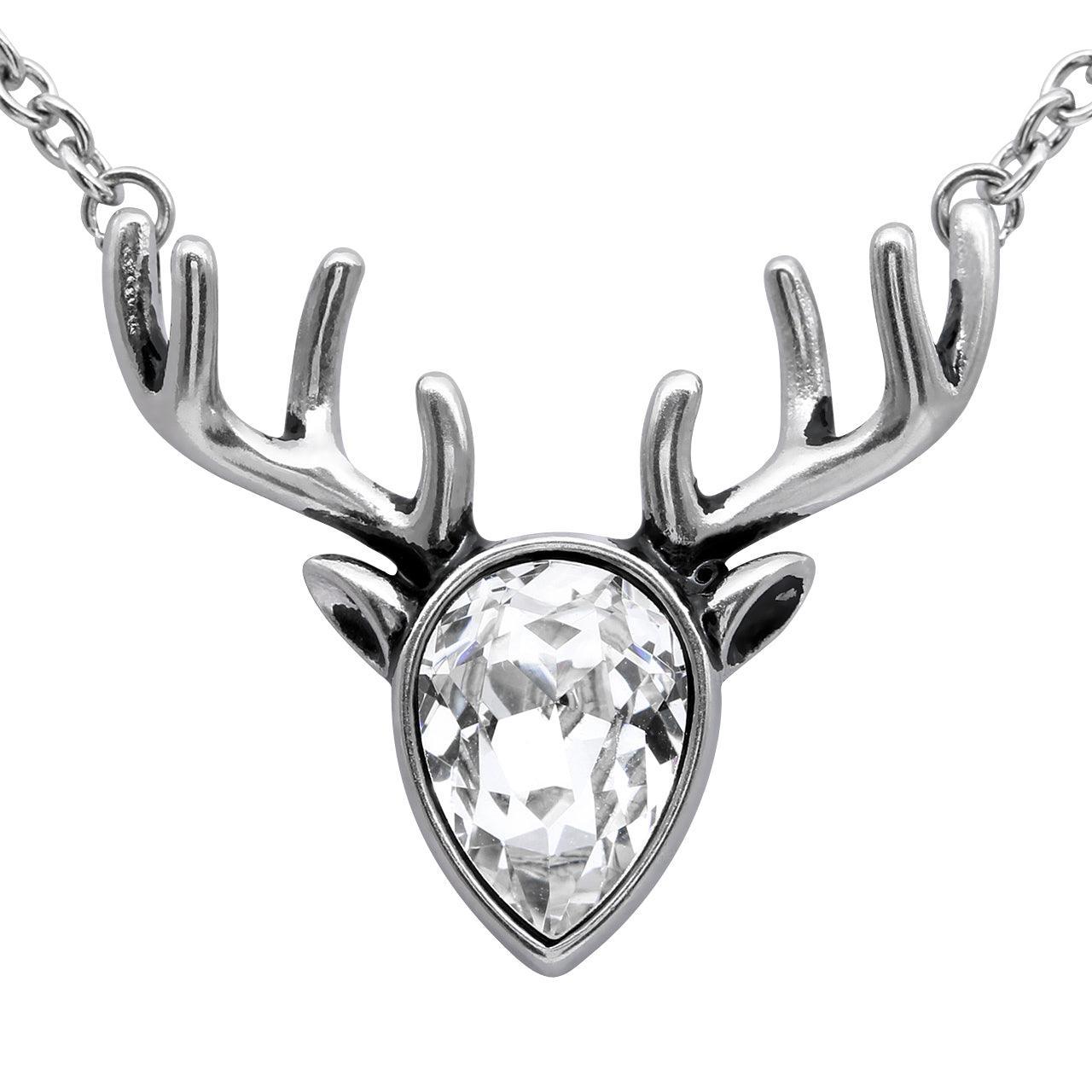 Crystal Reindeer Necklace - VirtuousWares:Global