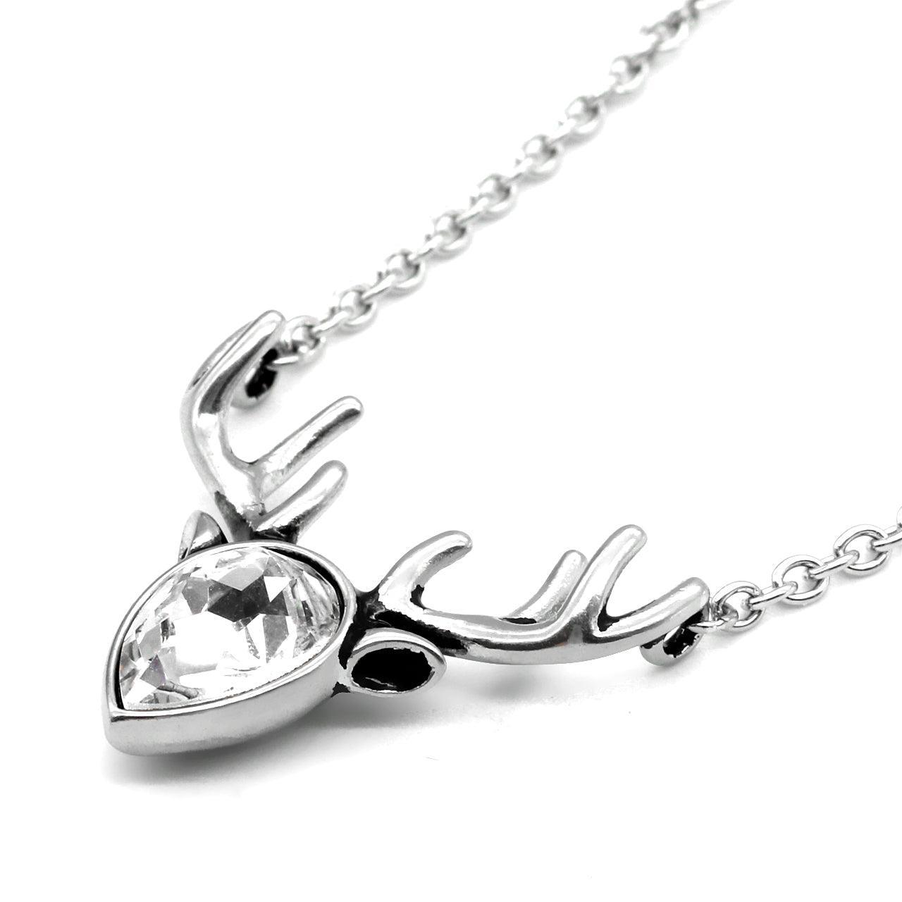 Crystal Reindeer Necklace - VirtuousWares:Global