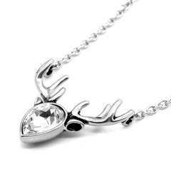 Crystal Reindeer Necklace - VirtuousWares:Global