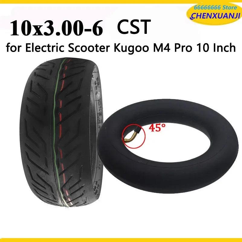 CST 10X3.00-6 Tubeless Tire for KUGOO M4 Pro Zero 11X Kaabo Mantis 10 - VirtuousWares:Global