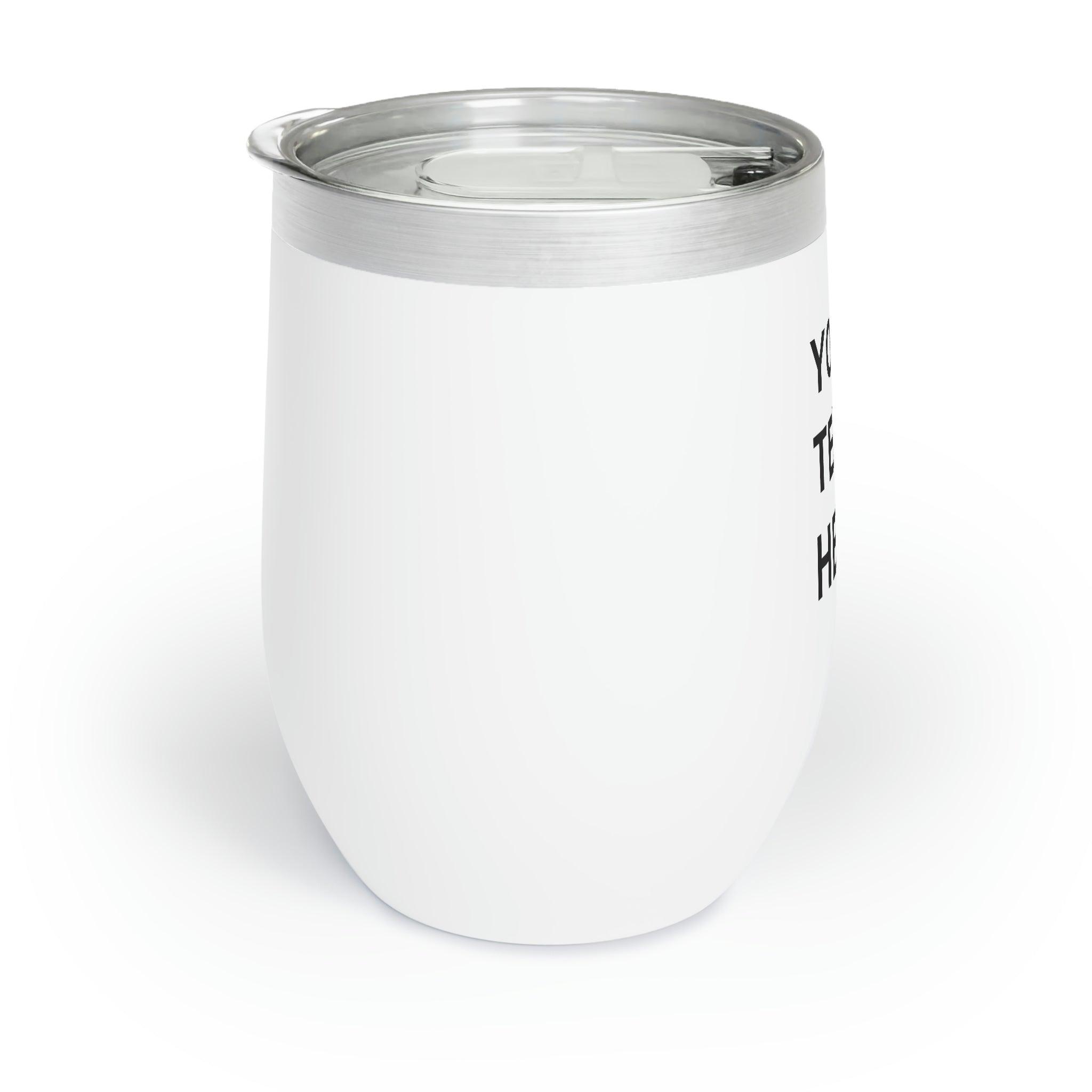 Custom Logo on a Wine Tumbler, Team Logo Here Wine Tumbler, Personaliz - VirtuousWares:Global