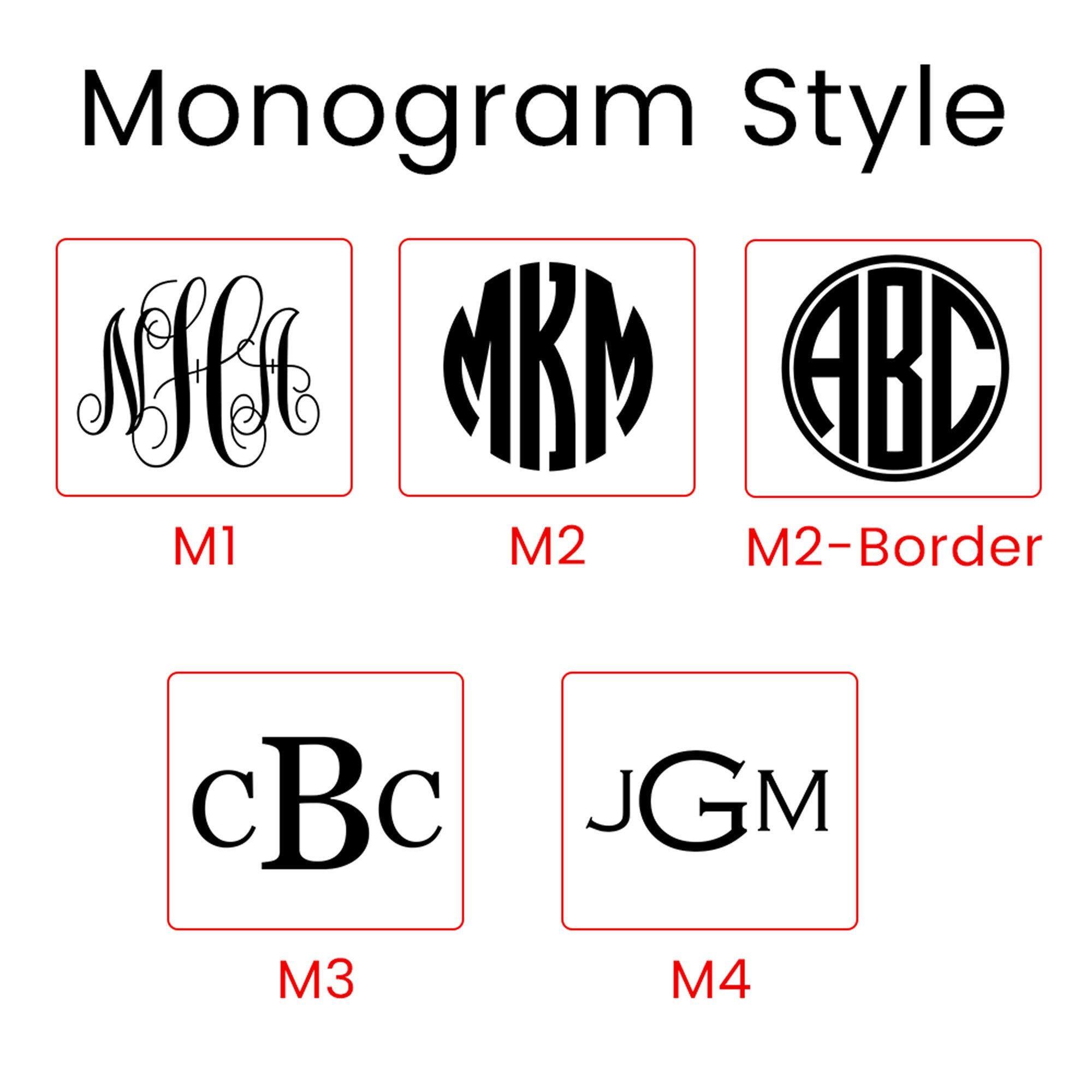 Custom Monogram HD Black Watch Band Compatible with Apple Watch - VirtuousWares:Global
