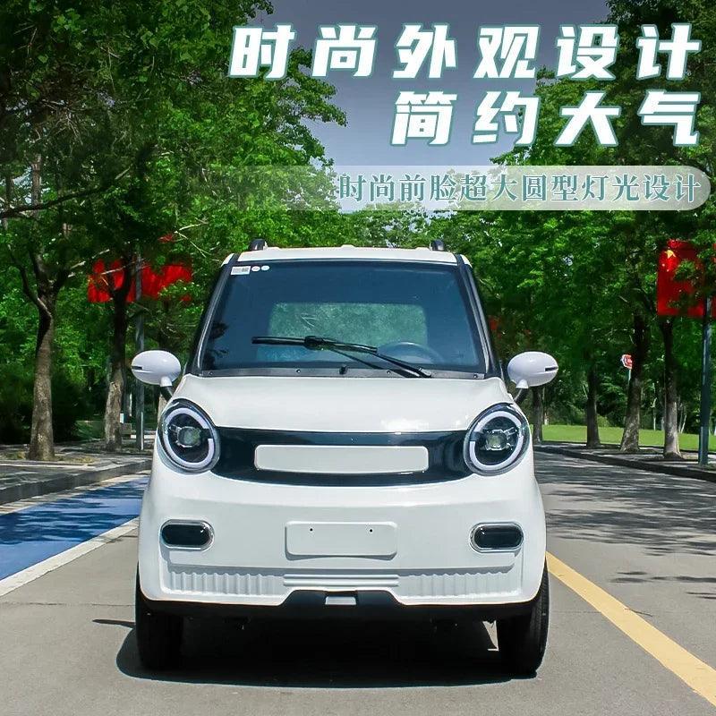 Customized electric four-wheeled vehicle, adult home old man, le scooter, lady pick-up and drop-off children, 4-wheel multi - VirtuousWares:Global