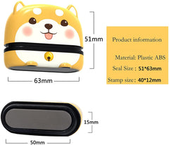 Cute Cartoon Children Seal Student Name Stamp Custom Name Seal - VirtuousWares:Global