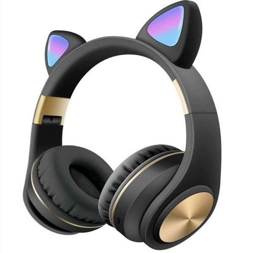 Cute Cat Ear Style Wireless Bluetooth Light Headset - VirtuousWares:Global