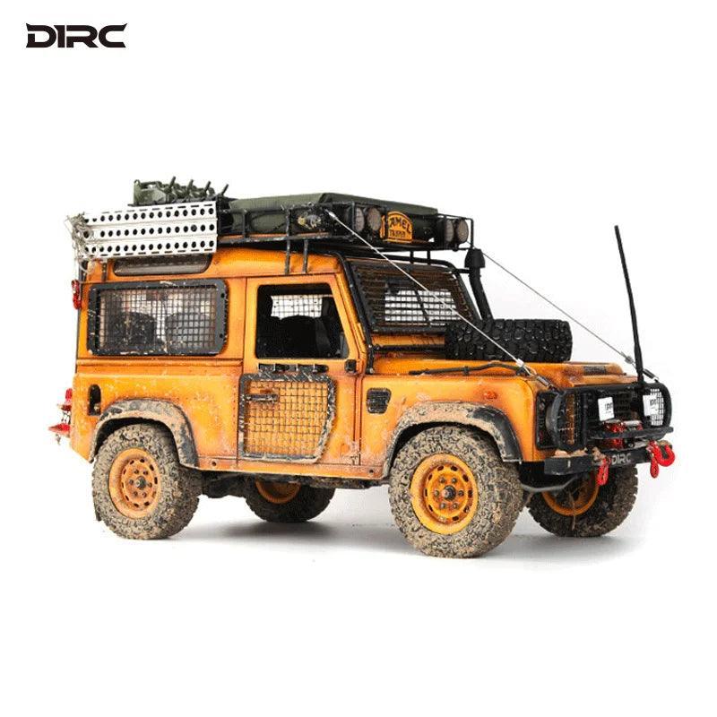 D1RC D90 Defender Camel Trophy 1/10 Scale Offroad Crawler Remote Control Truck for Adults-Hobby Grade RC Car, Electric model toy - VirtuousWares:Global