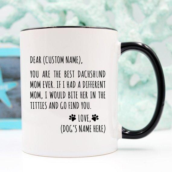 Dachshund Gift for Dachshund Mom Dachshund Mug - VirtuousWares:Global