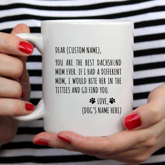 Dachshund Gift for Dachshund Mom Dachshund Mug - VirtuousWares:Global