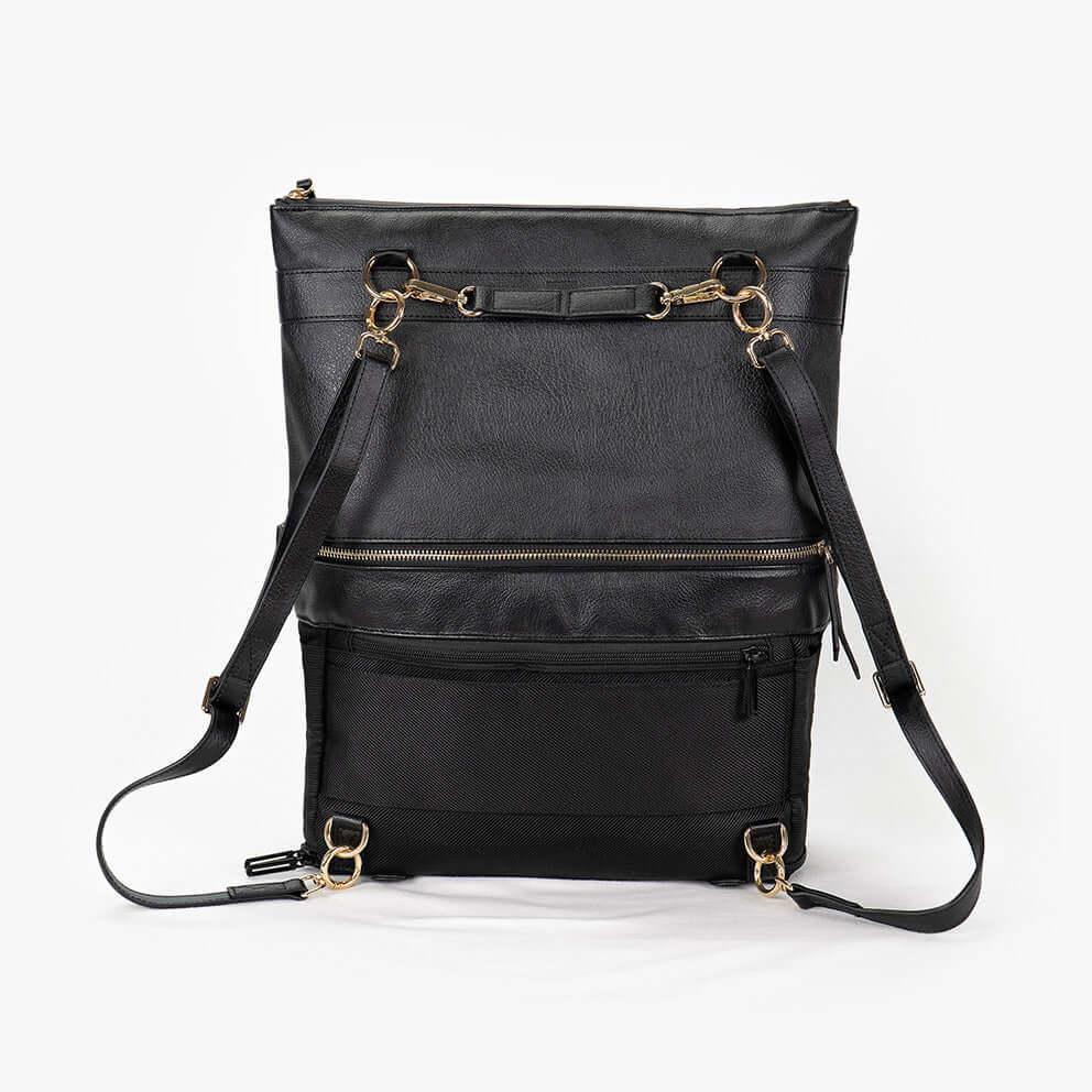 DAKOTA 3 in 1 Convertible Backpack Purse, Black - VirtuousWares:Global