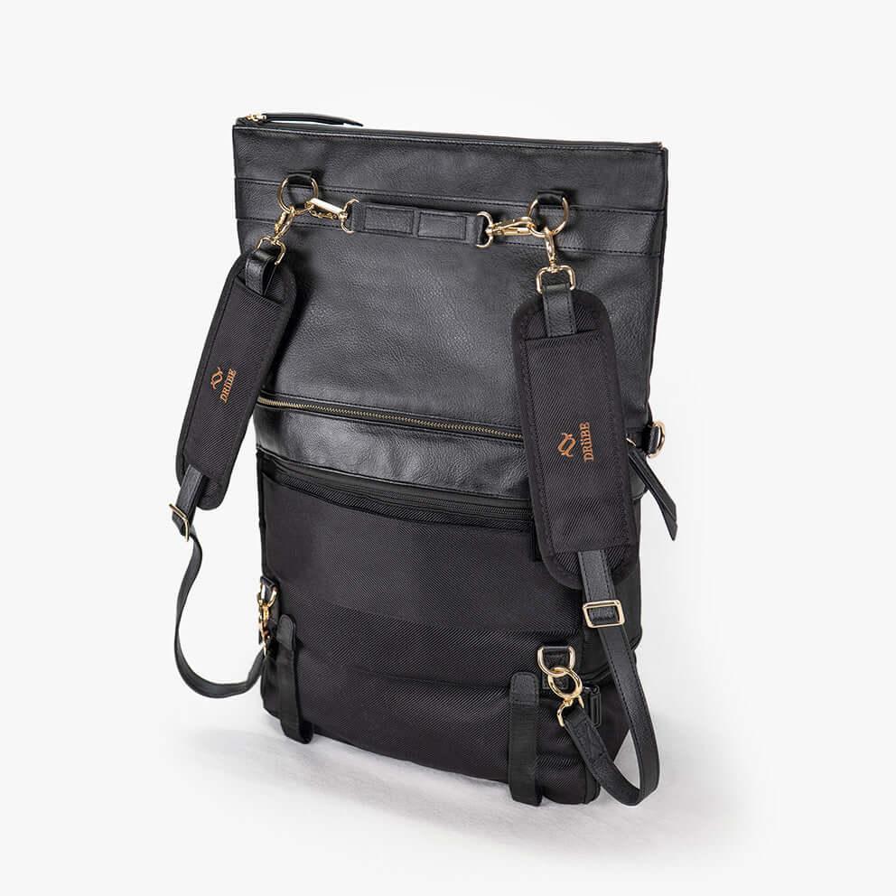 DAKOTA 3 in 1 Convertible Backpack Purse, Black - VirtuousWares:Global