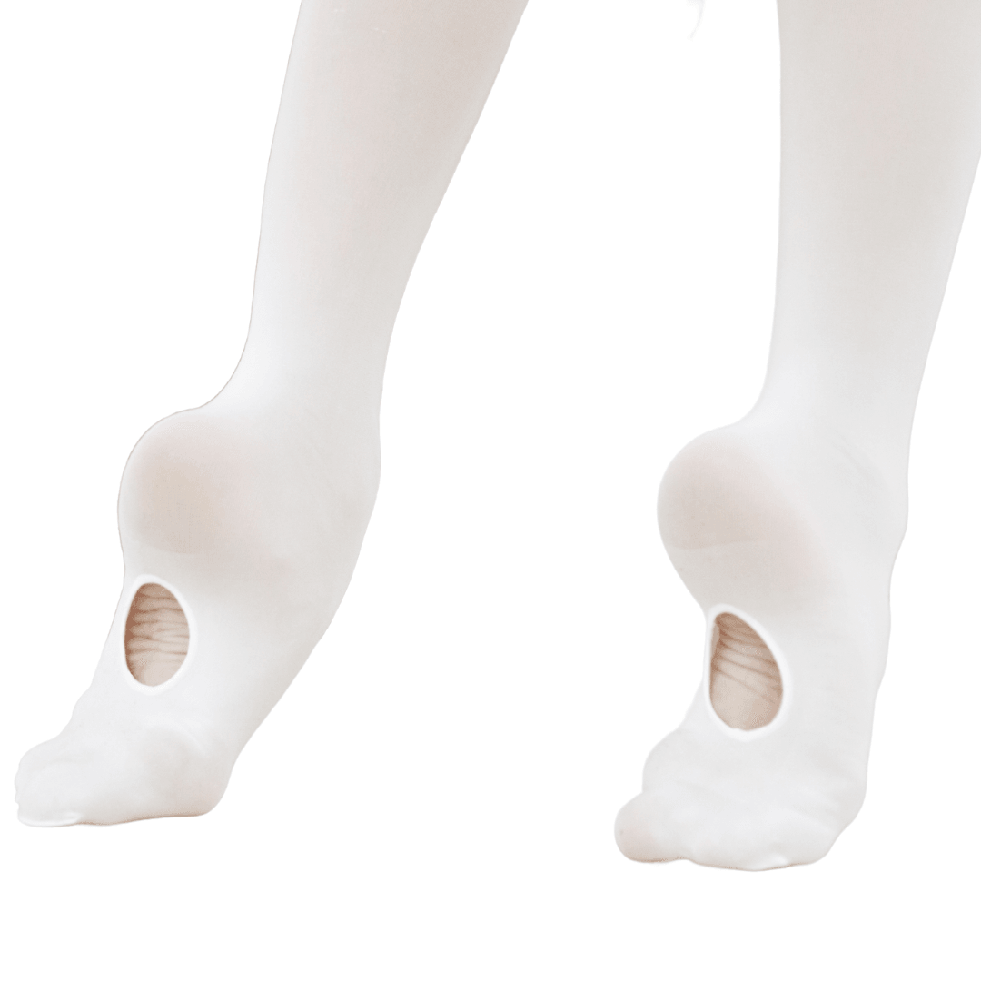 Dance Convertible Ballet 50 Denier Tights - Pink,WHITE, BLACK - VirtuousWares:Global