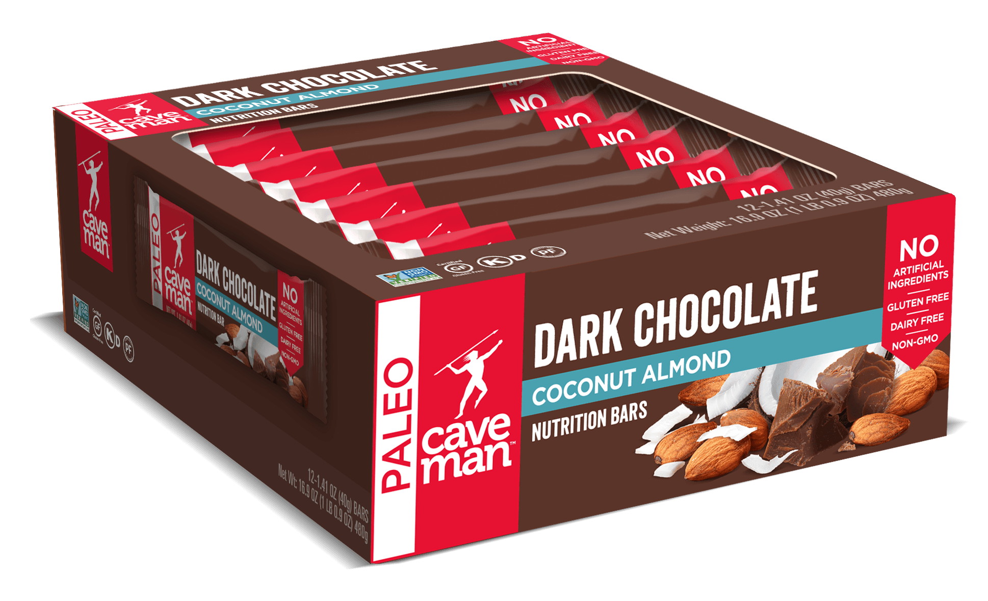 Dark Chocolate Almond Coconut Nutrition Bars - VirtuousWares:Global