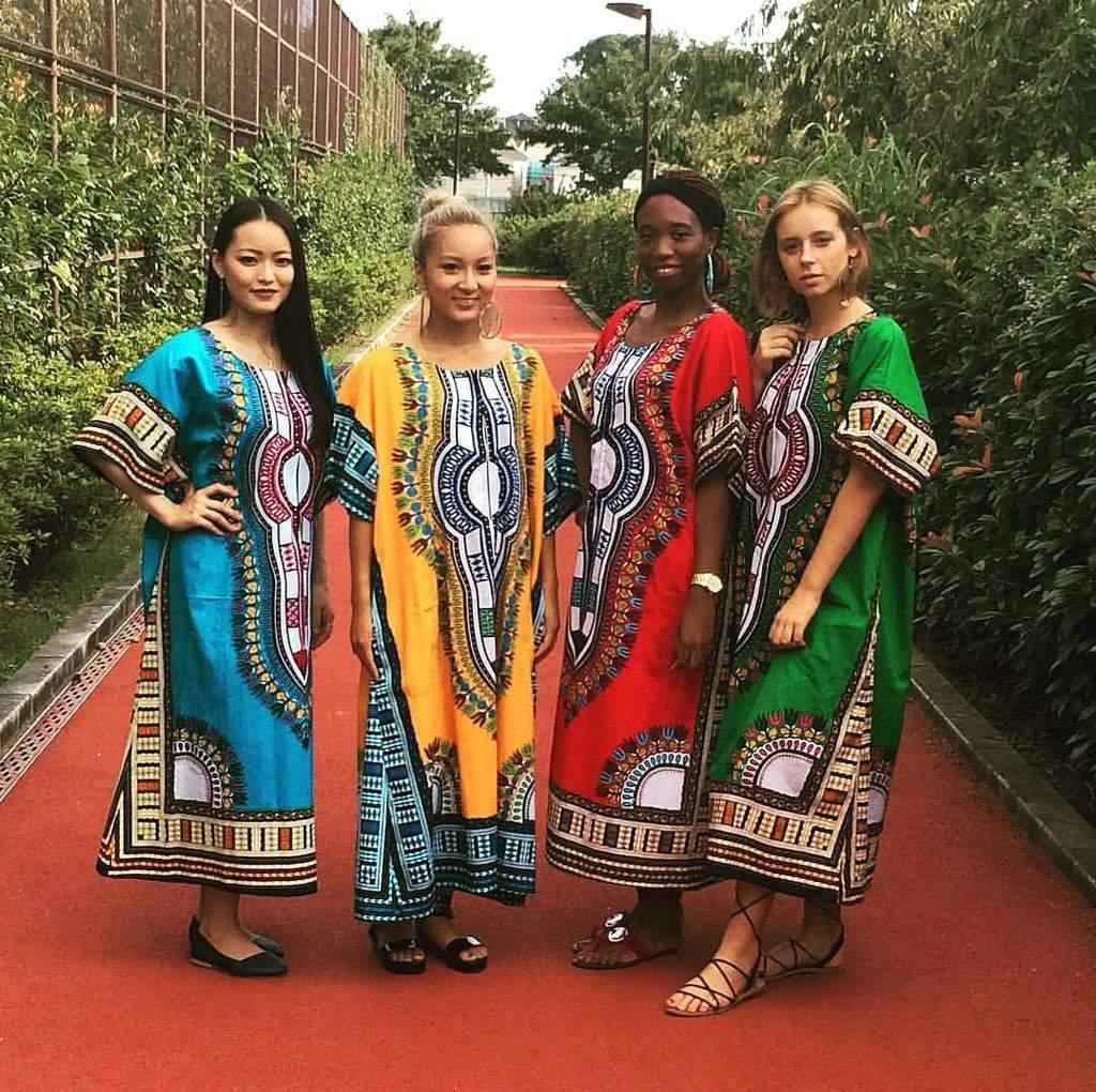 Dashiki African Dress / Long African dress - VirtuousWares:Global