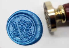 Alphabet Letter " V " Wax Seal Stamp , Sealing wax stamp