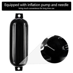 8.5"(D) x 27"(L) Outdoor Yacht Crash Float Black