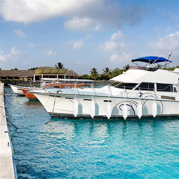 6.5"(D) x 23"(L) Outdoor Yacht Crash Float White