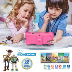 Contixo V9 Pink 7" Kids 32GB HD Tablet Featuring 50 Disney E-Books