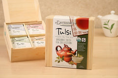 Davidson Organic Tea 631 Collection Chest Tulsi Tea - VirtuousWares:Global