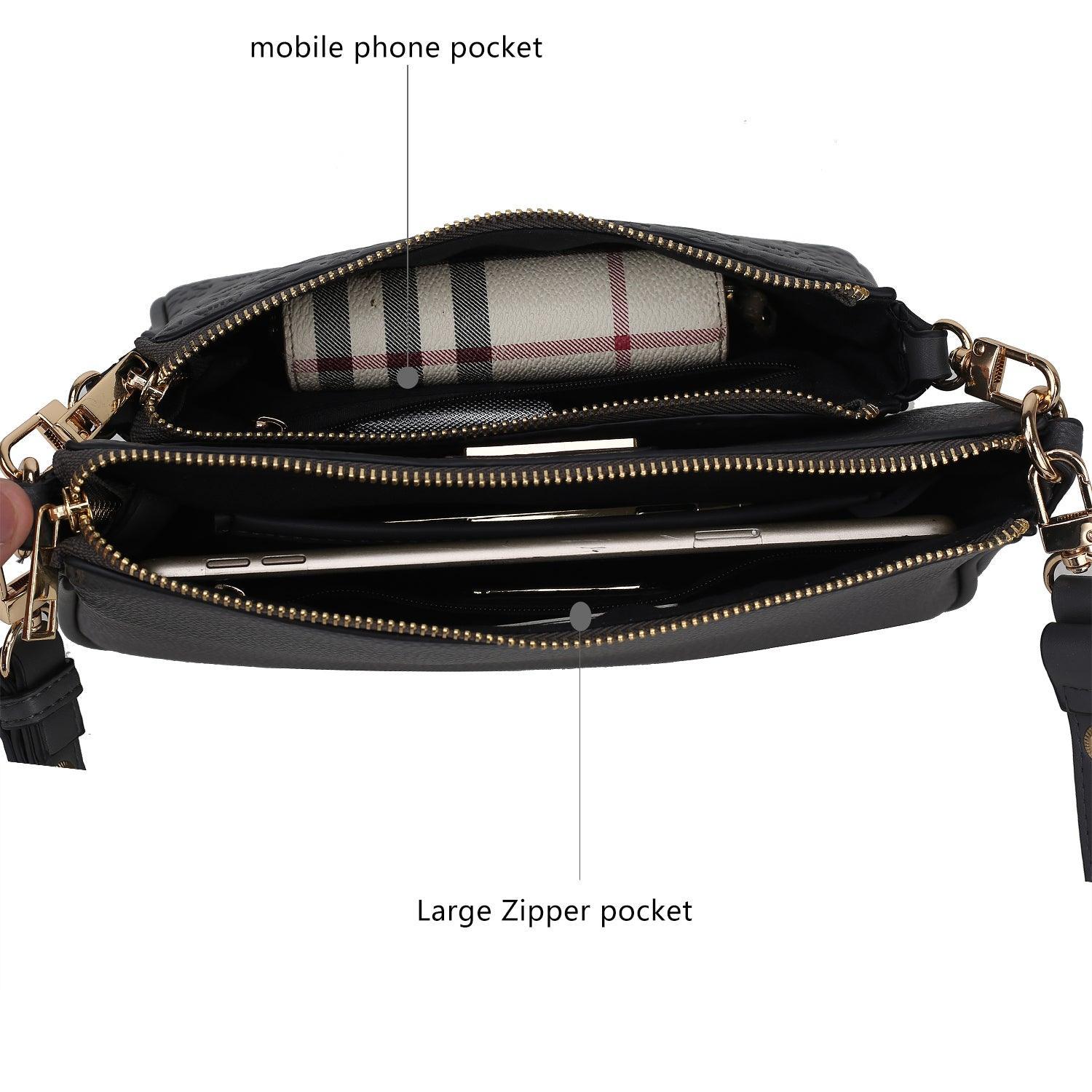 Dayla Vegan Leather Women’s Shoulder Bag - VirtuousWares:Global