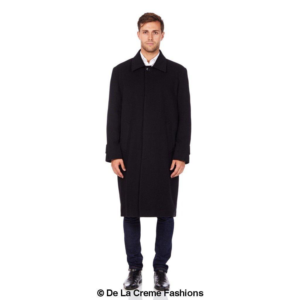 De La Creme MAN - Wool & Cashmere Long Formal Overcoat - VirtuousWares:Global