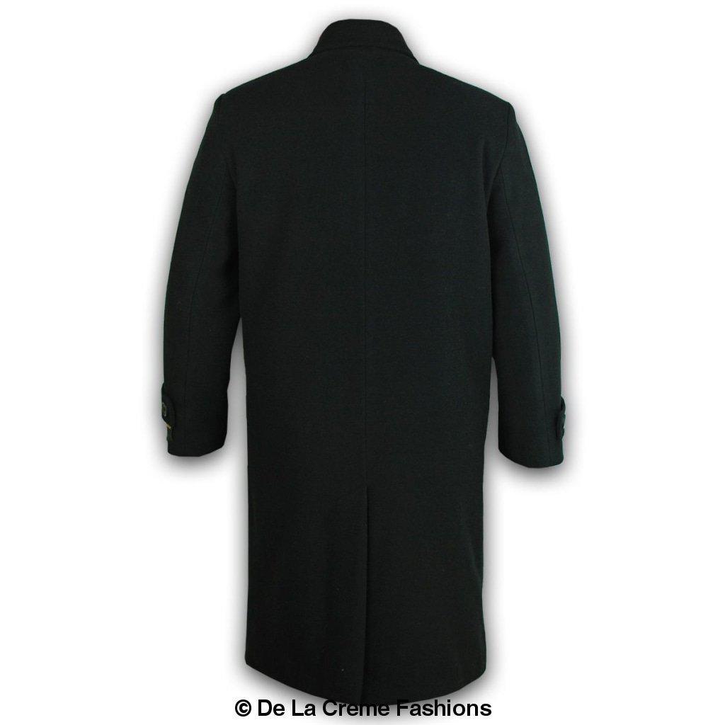 De La Creme MAN - Wool & Cashmere Long Formal Overcoat - VirtuousWares:Global