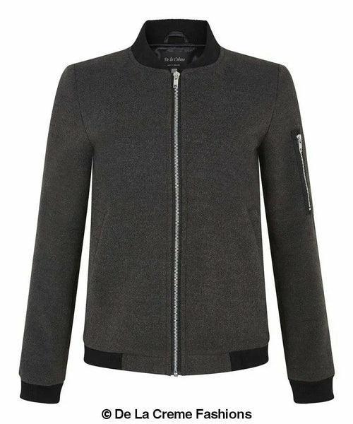 De La Creme - Women's Long Sleeve Varsity Bomber Jacket - VirtuousWares:Global