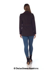 De La Creme Womens Military Style Pea Coat - VirtuousWares:Global