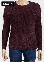 De La Creme - Womens Soft Chenille Jumper - VirtuousWares:Global