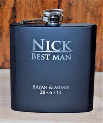 Design all included. Wedding Gift, favor, groomsman, best man. - VirtuousWares:Global