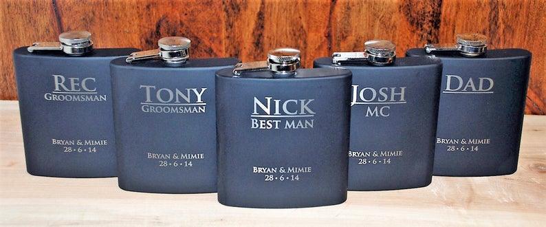 Design all included. Wedding Gift, favor, groomsman, best man. - VirtuousWares:Global