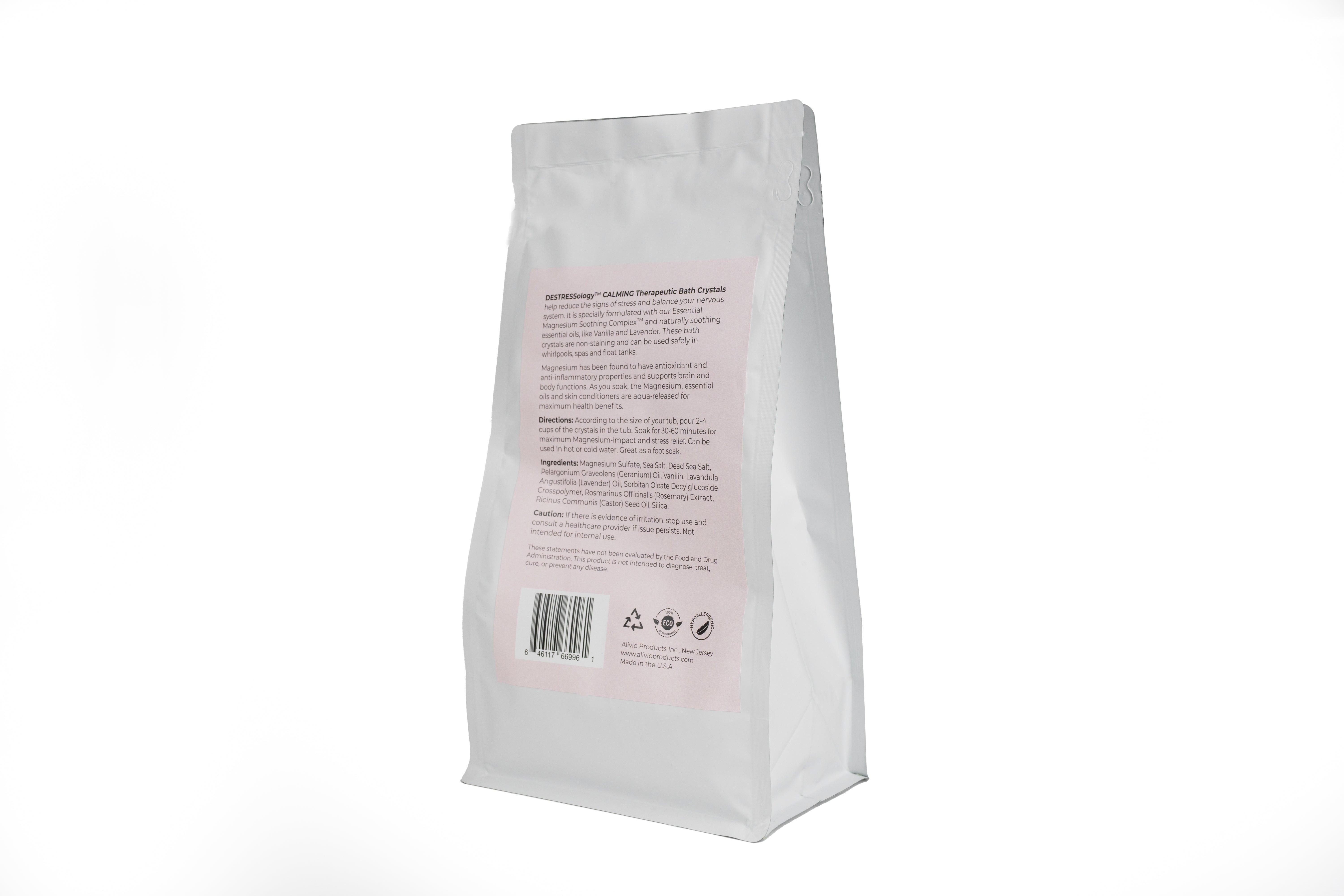 DESTRESSology™ CALMING Therapeutic Bath Crystals - VirtuousWares:Global