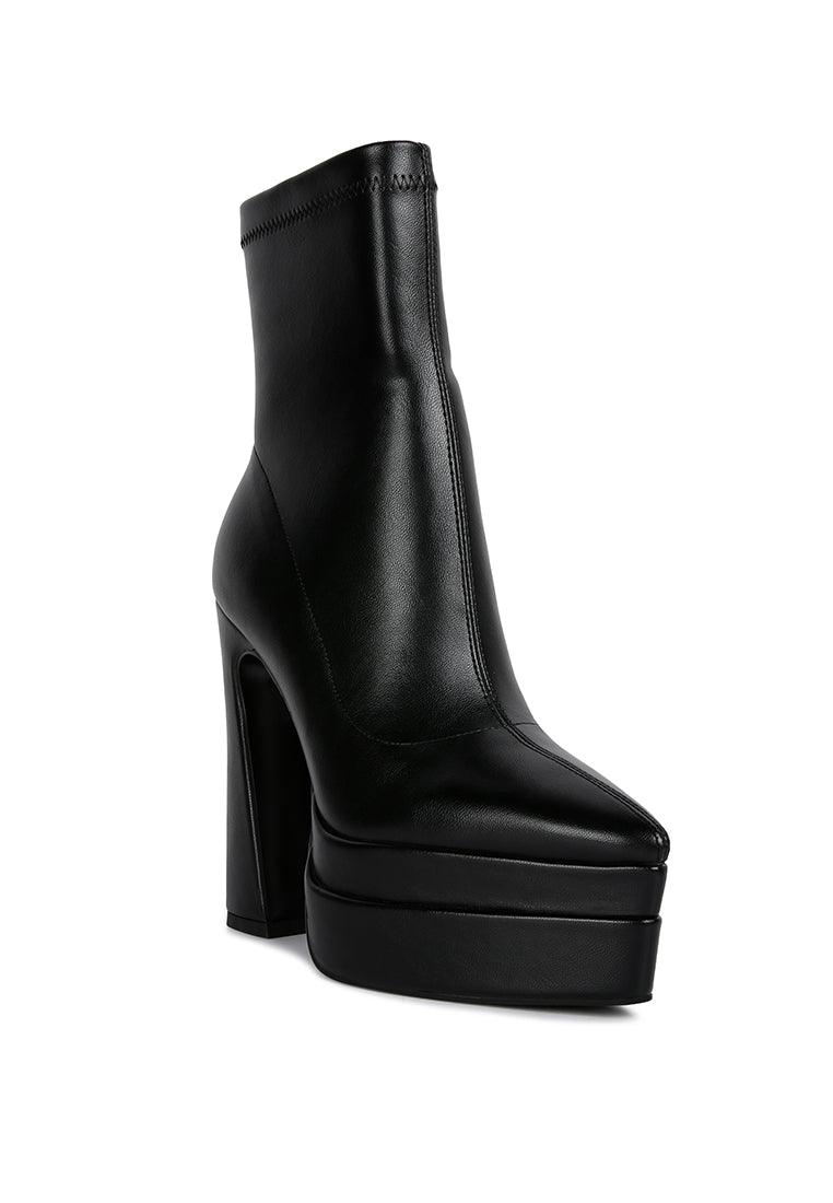 dextra high platform ankle boots - VirtuousWares:Global