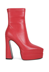 dextra high platform ankle boots - VirtuousWares:Global